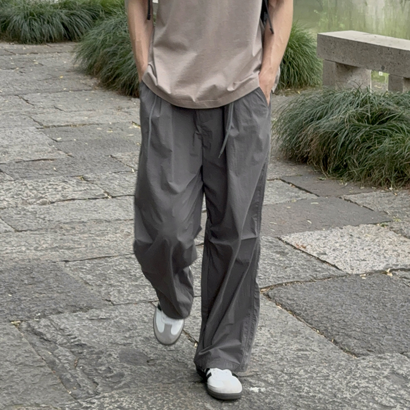 NickTian松紧带防晒速干长裤