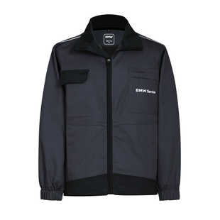 2024BMW宝马汽车4S店新款车间工作服POLO衫背带裤外套夹克男工装