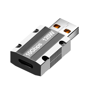 type-c转接头usb转TypeC公对母usb-c手机平板笔记本电脑10Gb高速数据线90度L形U型直角弯头PD120W快充USB3.1