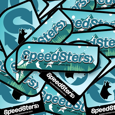 极速拍档SPEEDSTERS 阿拉斯加主题 创意汽车个性装饰贴纸