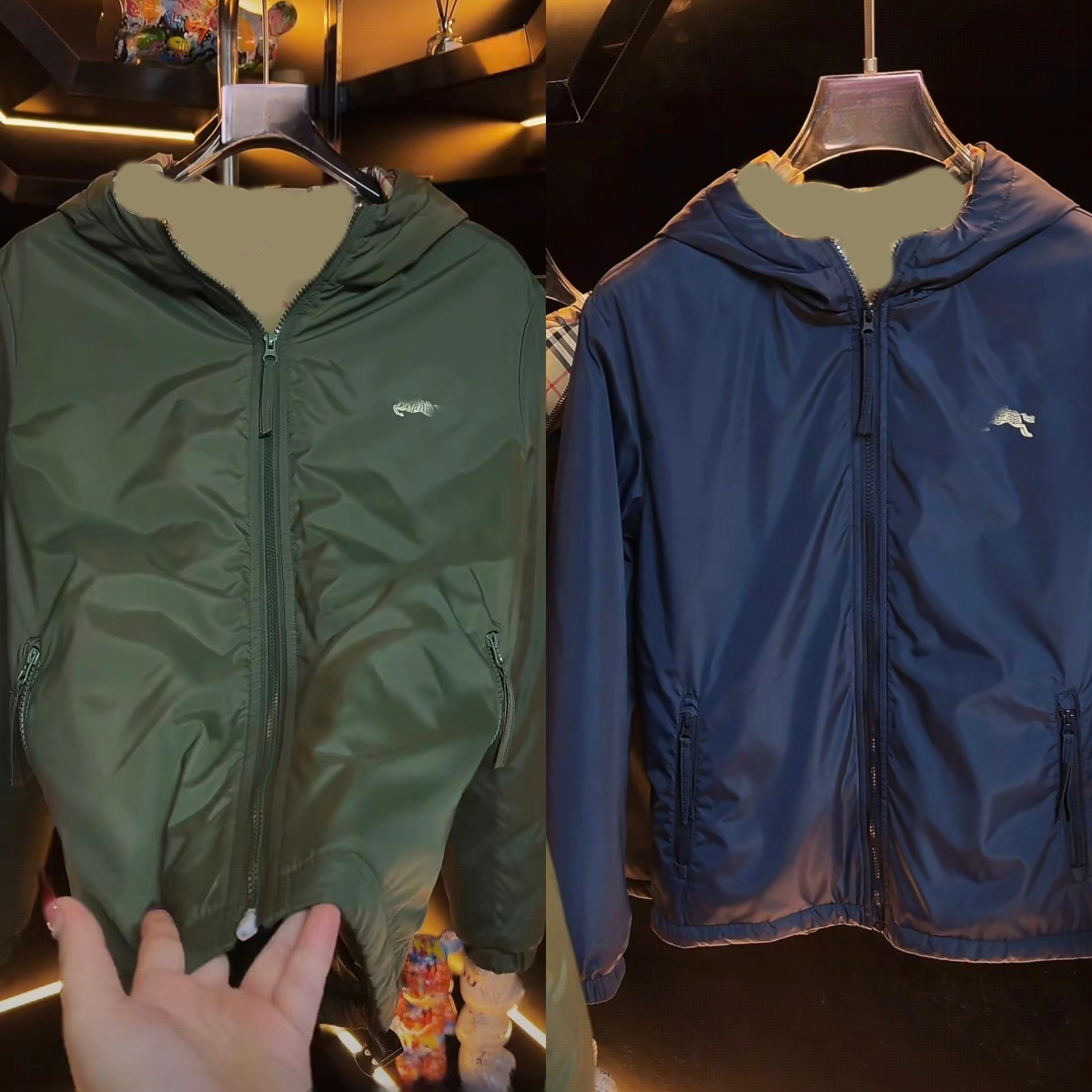 抖音爆款-乐乐 2025秋冬新款潮流时尚高奢定制男士棉服外套