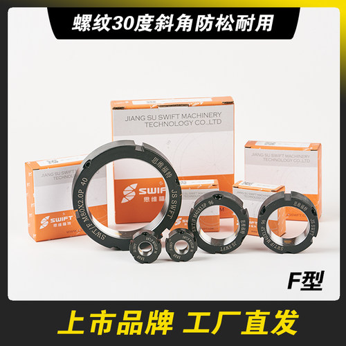 思维福特开口F牙腹精密锁紧螺母
