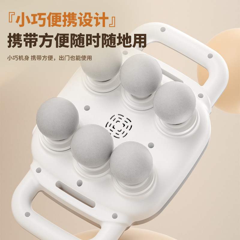 六头筋膜枪可拆卸按摩头专业级电动肌肉按摩枪6头筋膜枪放松肌肉