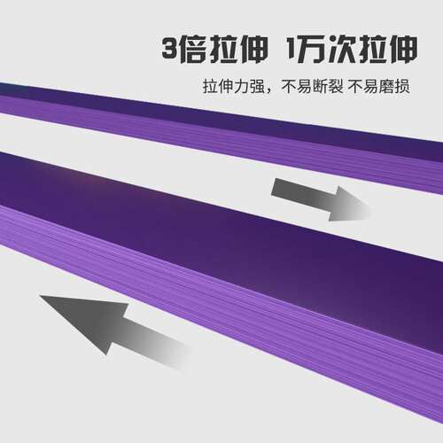TPE2080弹力带瑜伽拉力带伸展阻力带健身深蹲翘臀环形阻力圈