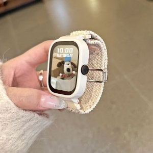 适用红米watch5表带Redmiwatch4磁吸扣编织回环3代青春版智能2运动1尼龙编织磁吸高级感男女替换腕带配件
