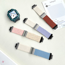 适用小天才电话手表表带z10/z9/z8/z7/z11少年版z6pro编织z7卡扣款q2a腕带Q1A智能运动D2儿童D3S替换配件