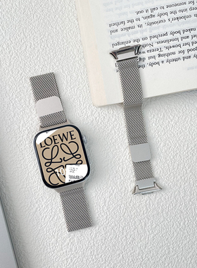 适用红米watch5表带新款4代米兰尼斯3磁吸2替换金属腕带小米智能手表redmiwatch5米兰磁吸保护壳配件云顶创想