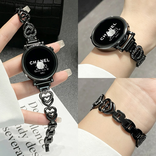 适用oppox3mini手表带新款watchx2mini女款金属表链夏天高级感watchs智能运动腕带女生专用4pro精致高端