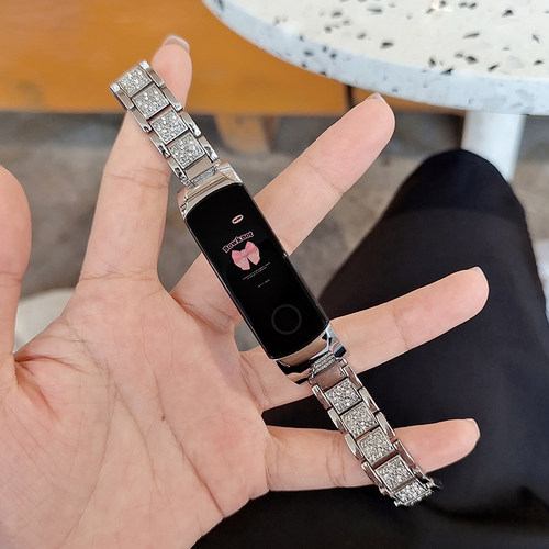 荣耀手环4/5通用个性潮金属表带