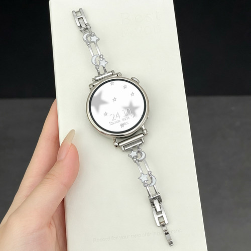 适用华为watchgt6表带gt7夏季新款金属gt5女款表链高级感gt4智能表watch5运动腕带gt6pro精致高端女士gt3替换