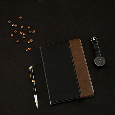 广博拼皮商务办公笔记本GBP0645