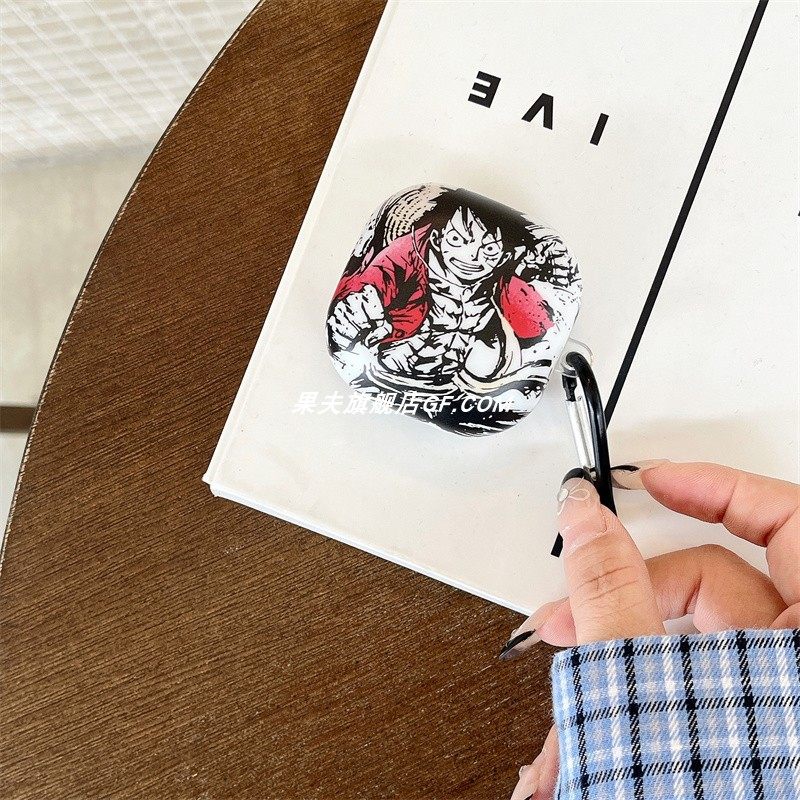 日韩卡通动漫水墨路飞适用三星Buds3pro保护套BudsFE无线蓝牙耳机套budspro索隆漫画三刀索隆软壳小众情侣潮