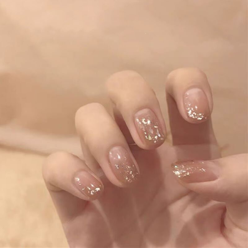 指甲壳可摘戴显手白的美甲成品高级感穿戴甲贴纸夏天甲片可拆卸