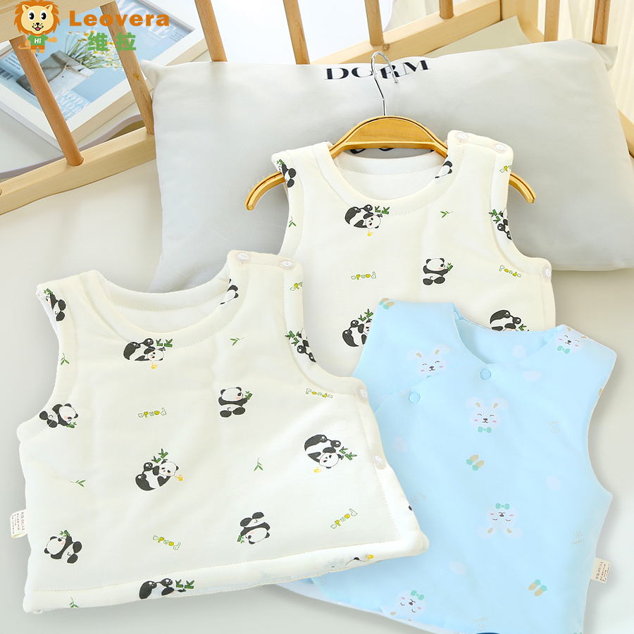 婴儿棉马甲夹棉加厚棉服坎肩