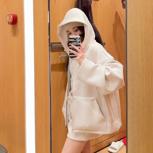 lululemon直邮 Sleek Spacer Full-Zip Hoodie宽松全拉链连帽外套