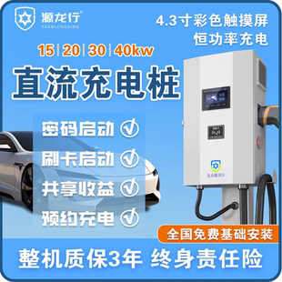 北京源龙行3C认证新能源车九孔直流家商用快充充电桩红旗大通蔚来