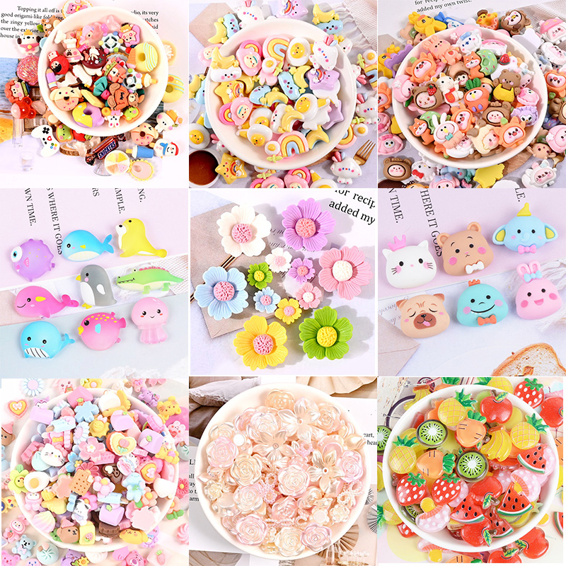 女孩手工diy小饰品树脂配件