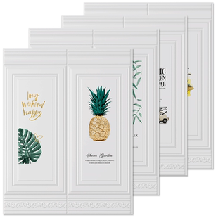 墙纸自粘3D立体踢脚线墙贴卧室客厅温馨北欧网红房间防水防撞墙裙