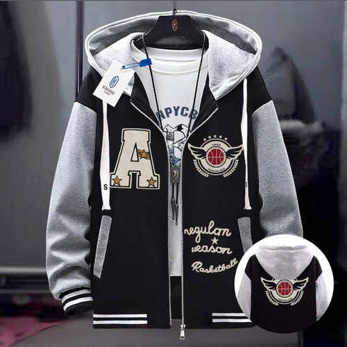 青少年秋冬季棒球服外套男女帅气