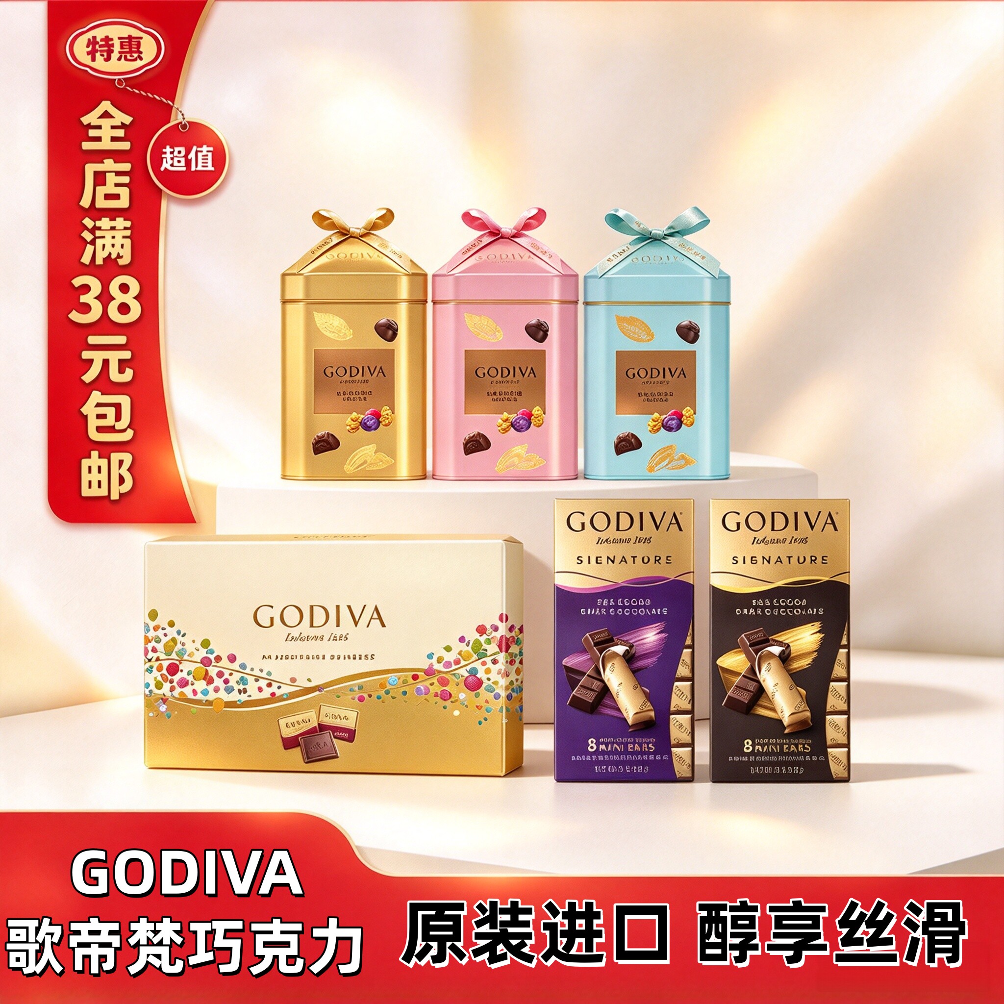 临期歌帝梵纯可可脂巧克力