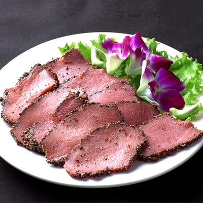 即食牛肉黑椒香辣五香口味真空装