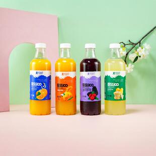 玉川果先生原浆1L*6瓶装整箱新日期多口椰果味饮料果汁厂家直销