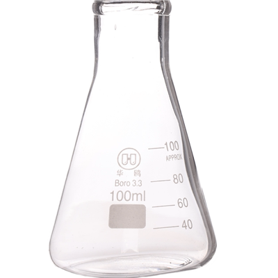 玻璃三角烧瓶25 50 100 150 250 300 500 1000 2000 3000 5000 10000ml高温高压灭菌配硅胶塞锥形瓶