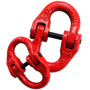 高强起重蝴蝶扣吊装扣链条连接扣卸扣双环扣连接器索具链接扣锁扣