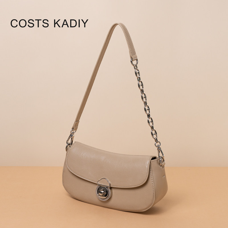 COSTS KADIY手提包女链条腋下包包2025新款高级感通勤单肩斜挎包,箱包皮具/热销女包/男包,腋下包,淘宝优惠券,粉丝福利购,淘宝优惠卷