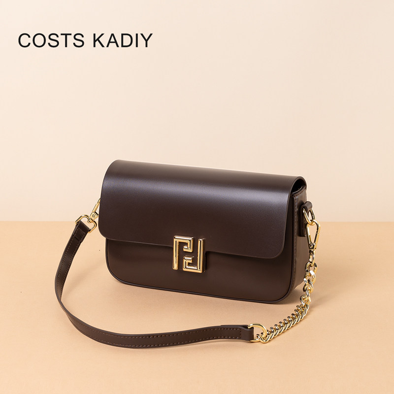 COSTS KADIY真皮小方包2025新款单肩斜挎包高级感时尚简约腋下包,箱包皮具/热销女包/男包,小方包,淘宝优惠券,粉丝福利购,淘宝优惠卷