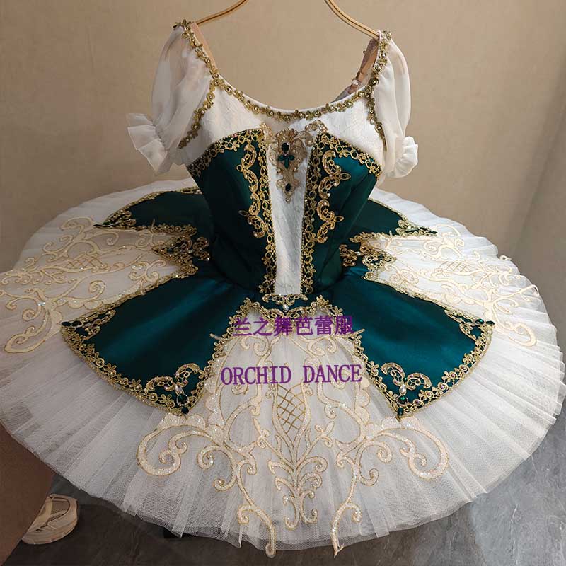 兰之舞波兰舞曲芭蕾舞裙演出tutu裙女童表演服儿童成人专业比赛裙