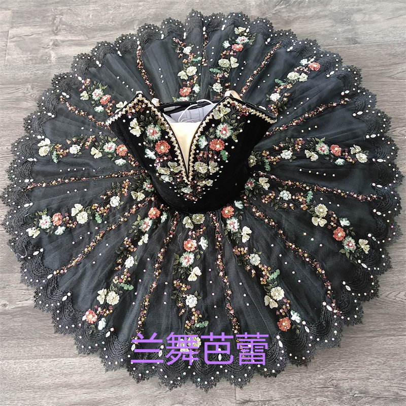 芭蕾表演服女童成人比赛tutun裙