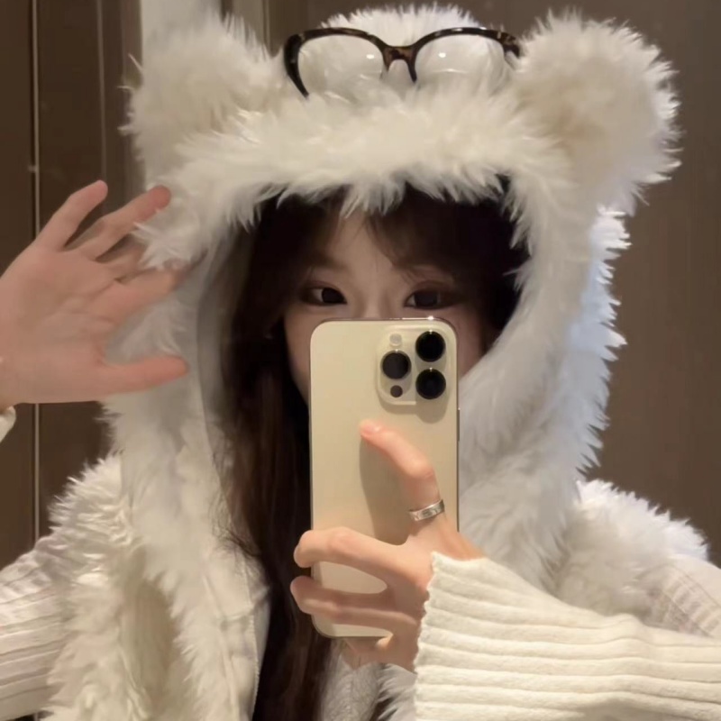 羊羔毛皮毛一体马甲女外穿