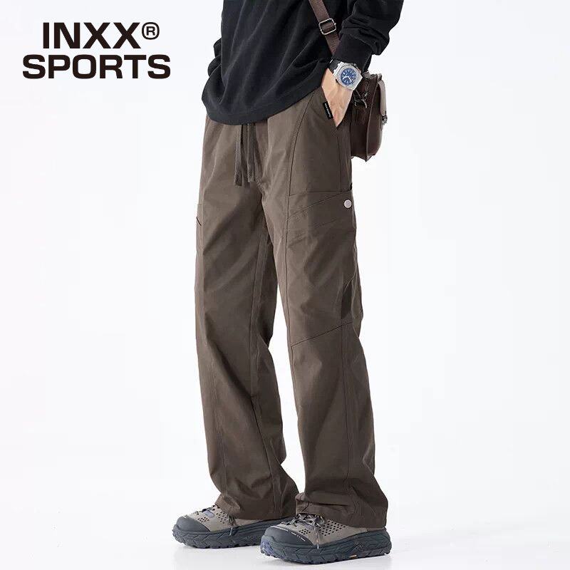 INXX SPORTS 工装裤美式复古长裤夏季新款潮牌男宽松百搭直筒裤子