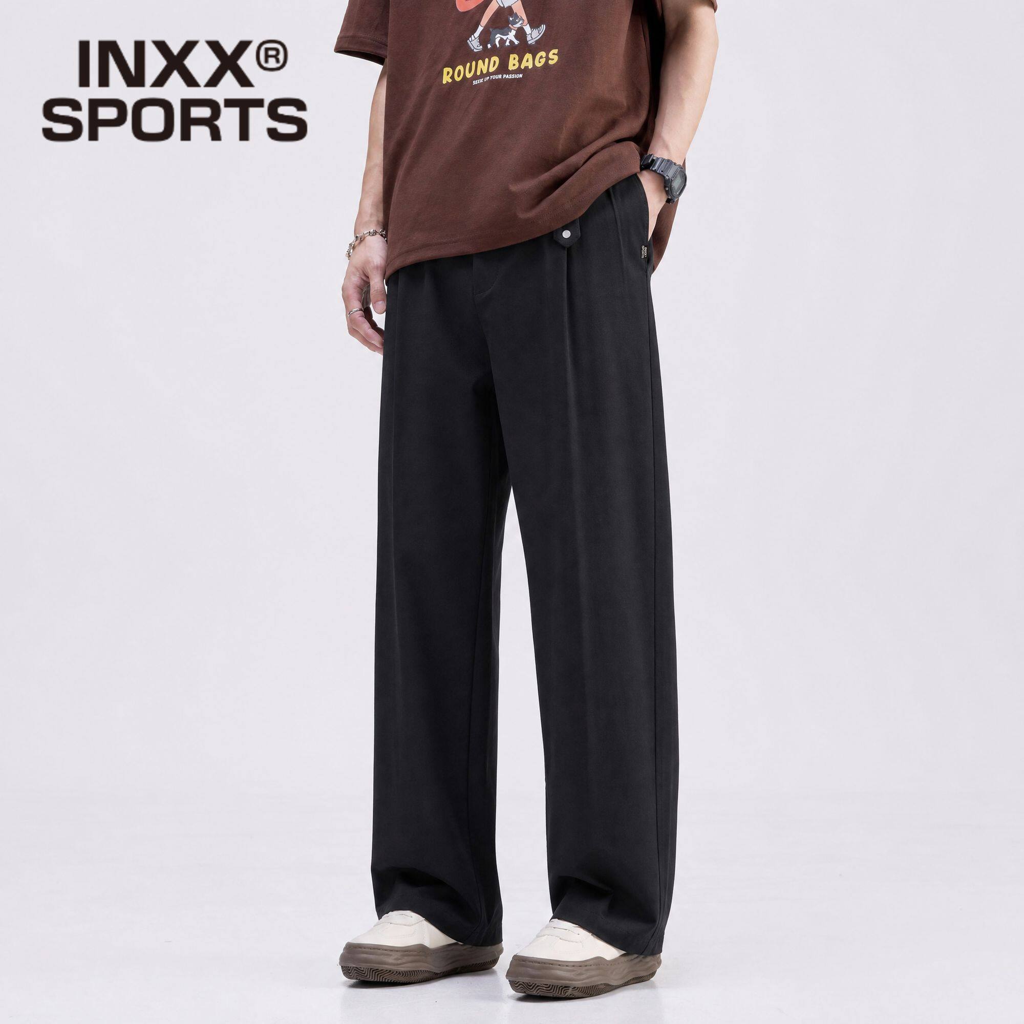 INXX SPORTS美式直筒西裤休闲裤子男士夏季新款cleanfit运动长裤