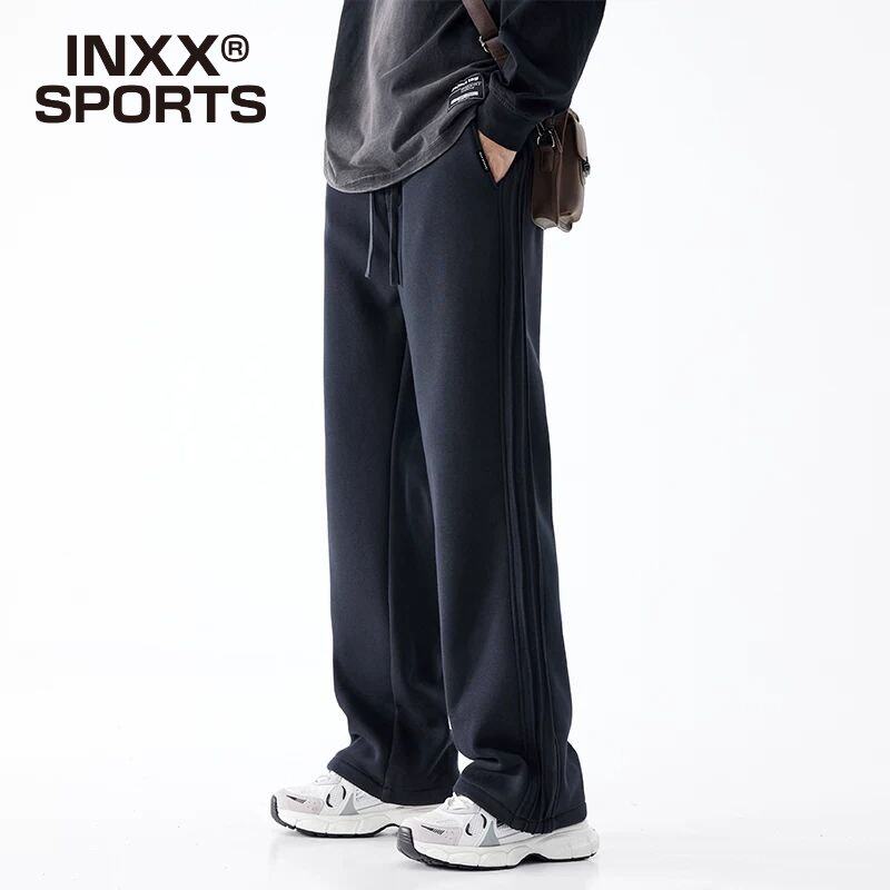 INXX SPORTS 美式休闲裤垂感长裤夏季新款潮牌男宽松百搭直筒裤子