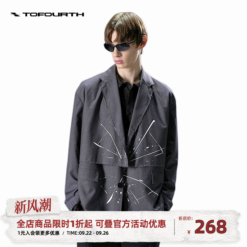 21春新品潮流宽松个性设计外套情侣