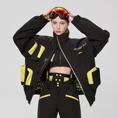 inxx 印花滑雪服 饰个性 sports2025年秋冬潮牌工装 贴袋装