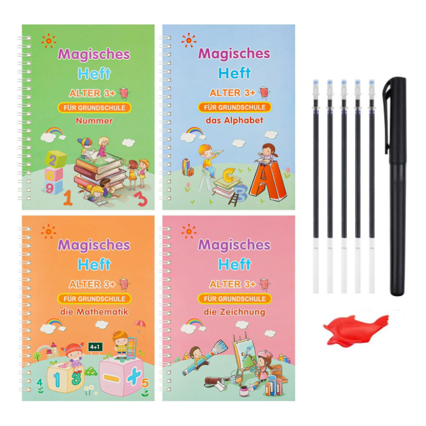 孤独自闭症儿童训练康复玩具可消练字帖训练幼儿园精细动作教具儿