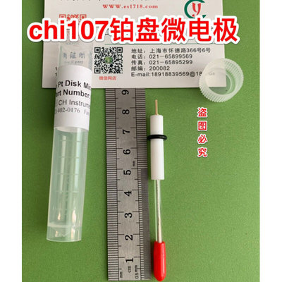 CHI107铂盘微电极 上海辰华CHI107 10um直径铂盘微电极