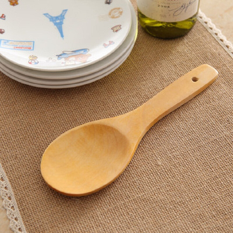 无漆天然长柄木勺饭勺饭铲盛饭铲不粘锅专用木勺铲子厨房烹饪用具
