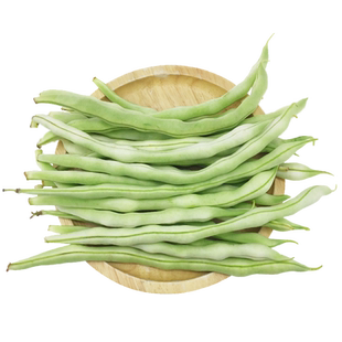 密之蓝天 白不老豆角 新鲜蔬菜老来少架豆角密云白芸豆现采摘500g