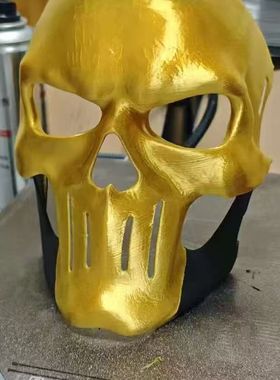 三角洲行动红狼面具周边蚀金玫瑰面具cos威龙蚀金玫瑰面具现货