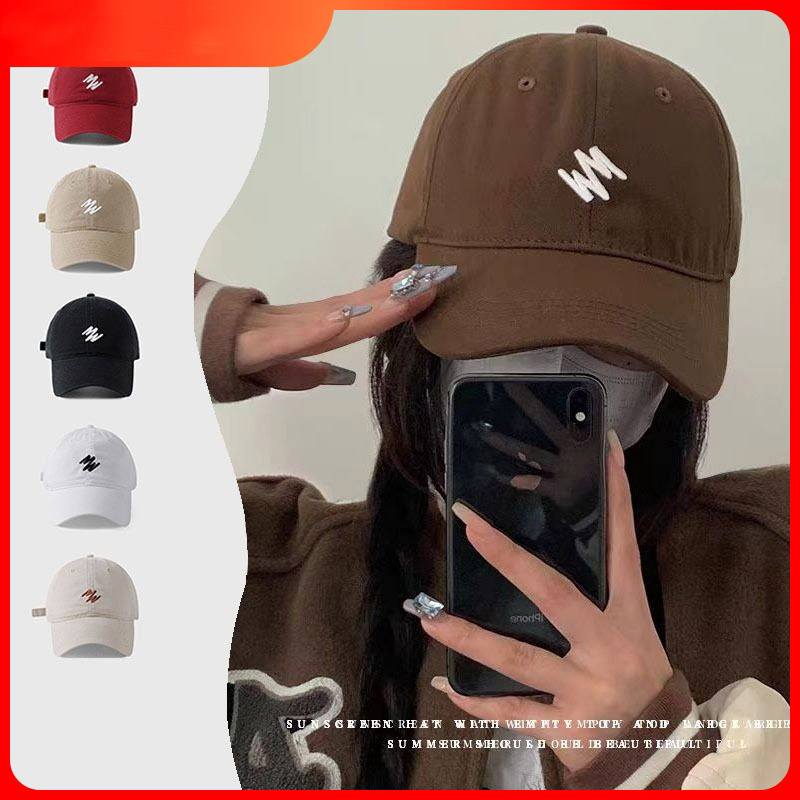 2025春夏季棒球帽宽檐防晒遮阳大头围鸭舌帽子男女款显脸小