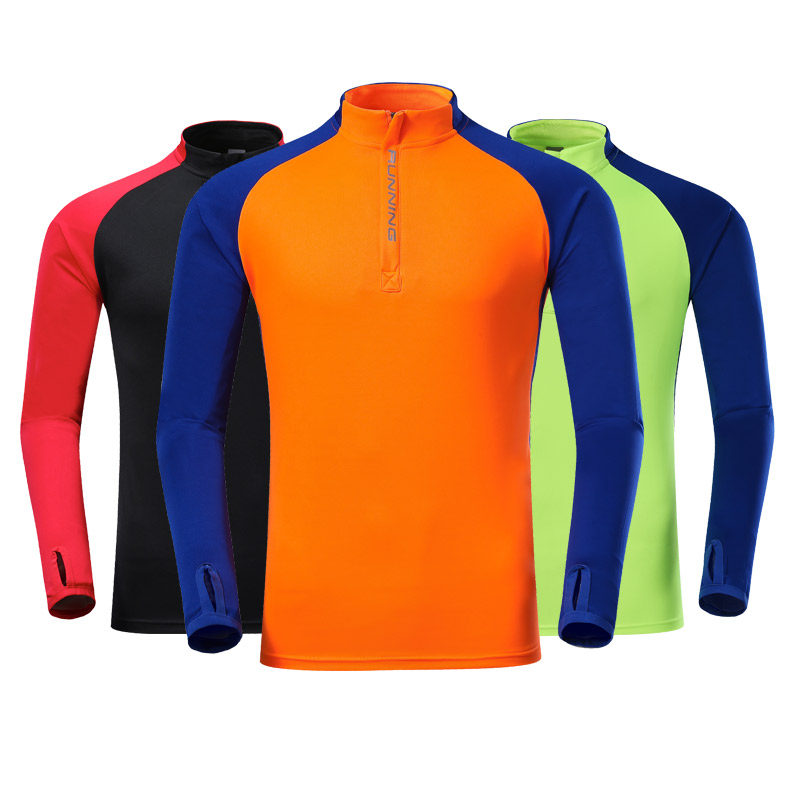 秋冬季长袖足球服套装男女足球训练服儿童长袖外套足球队服保暖衣