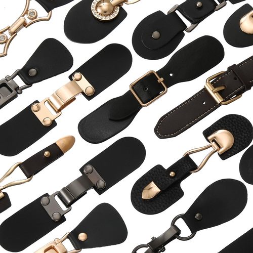 大衣风衣毛衣皮对扣皮金属搭扣