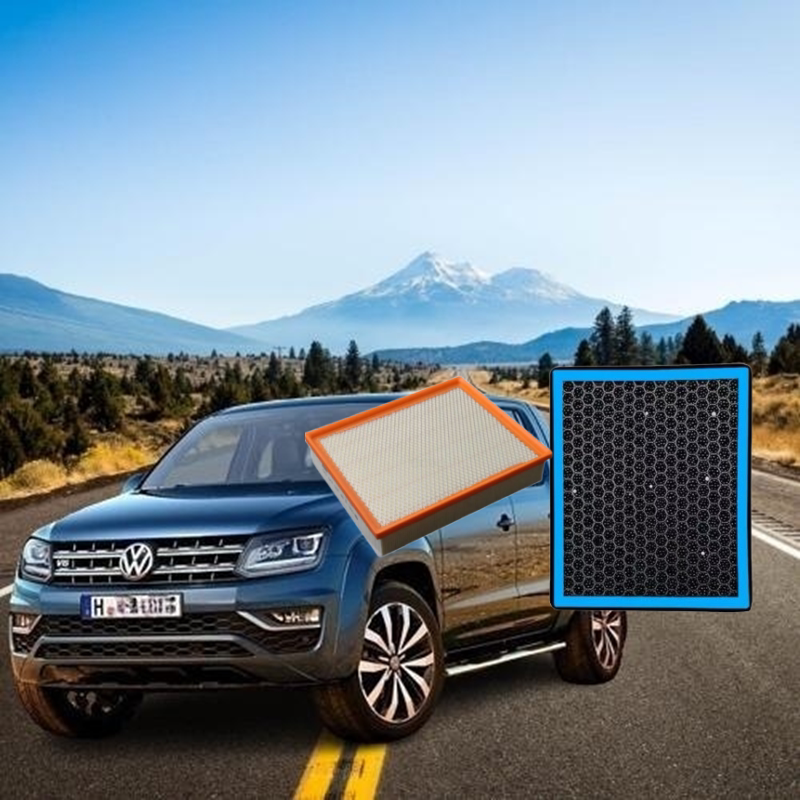 适配大众皮卡Amarok2.03.0空调滤+空气滤芯香薰味HEPA防雾霾PM2.5