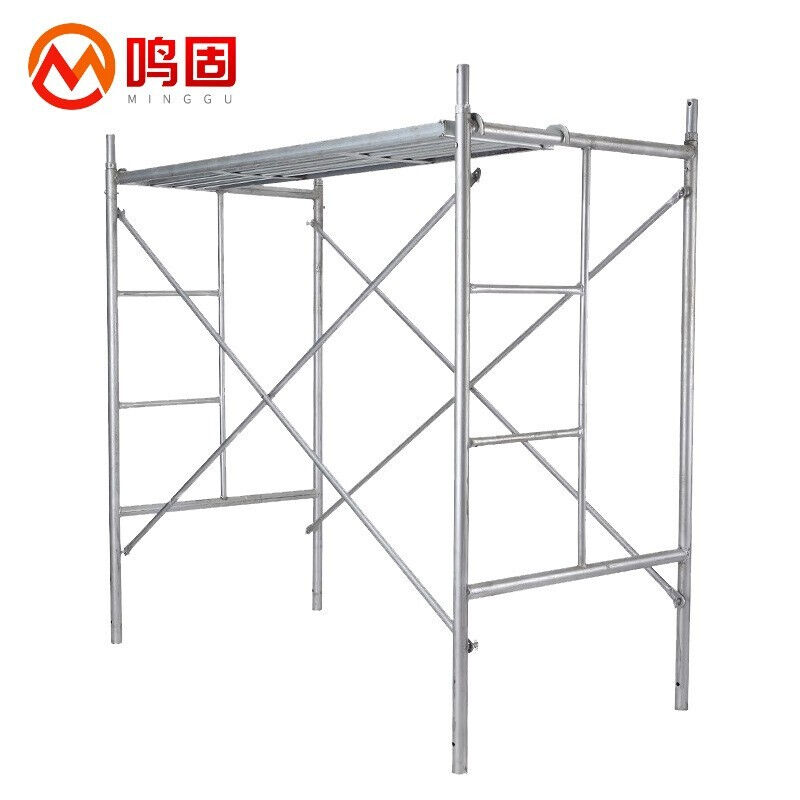 鸣固脚手架梯形脚手架建材装修多用途活动脚手架1.8*0.95*1.7m厚