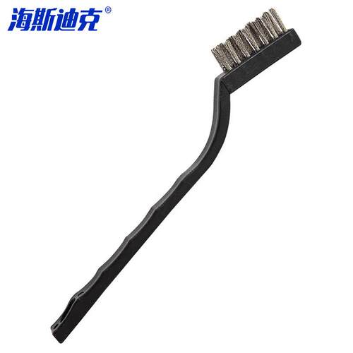 海斯迪克wj-3057寸迷你清洁刷除锈工业钢丝刷不锈钢丝尼龙丝文玩