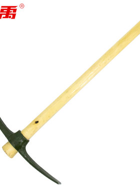 冰禹 BYJZ-1288 防汛抗洪铁锹 木柄铁锹铁镐 铲土锹军绿色锹铲子